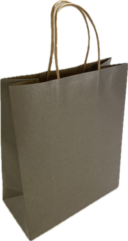 Gavepose M kraft 2pk sølv