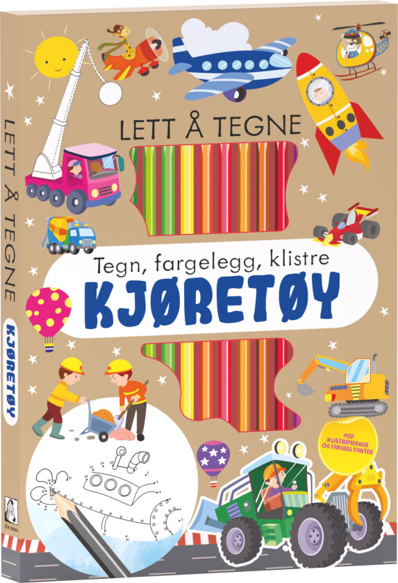 Fargeleggingspakke Kjøretøy