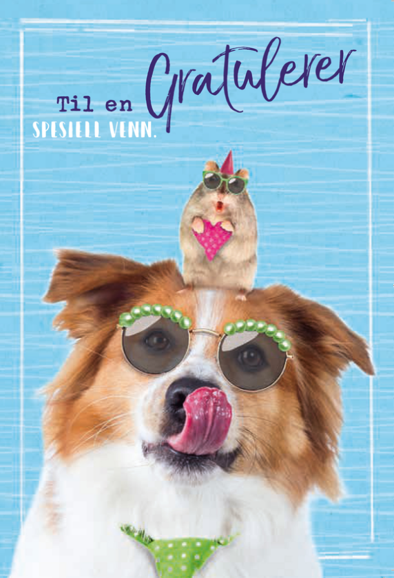 Bilde av Kort doble til en spesiell venn