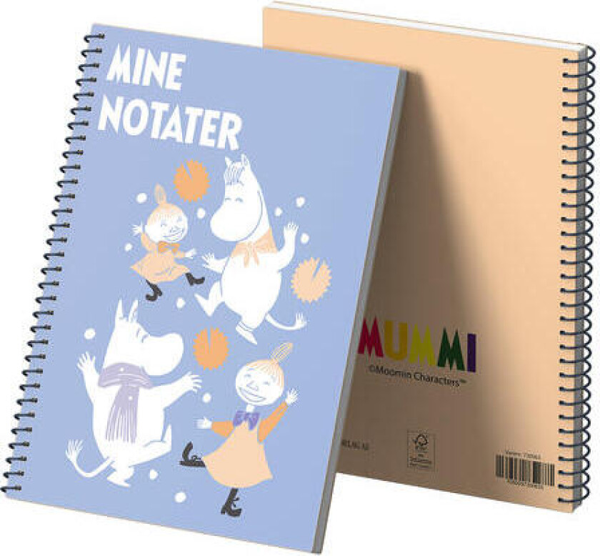 Notatbok A6 Mummiene Mine notater
