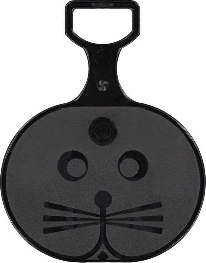 Rumpeakebrett sort ø34 cm