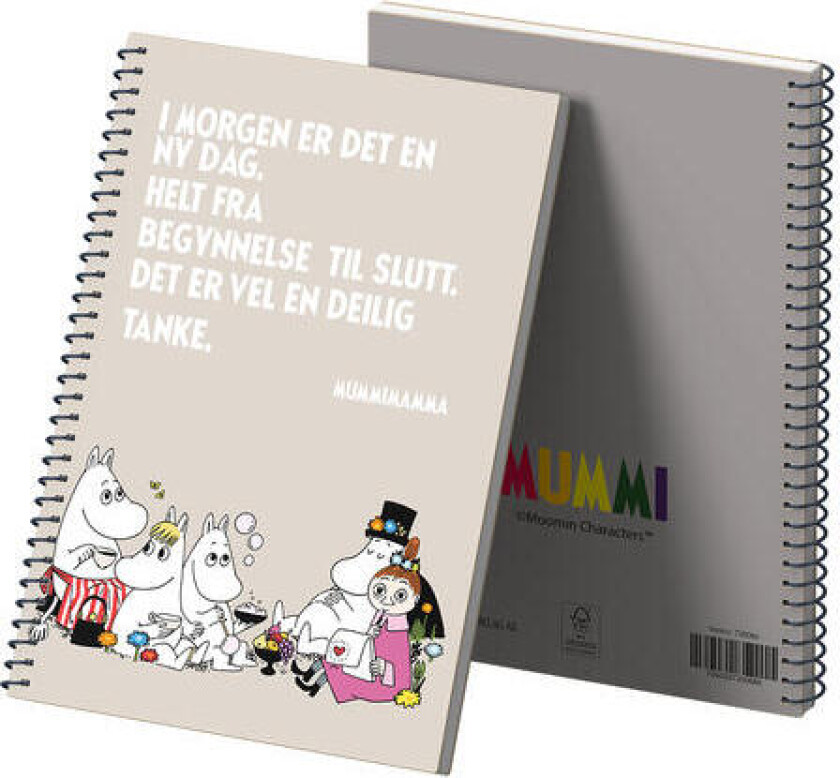 Notatbok A6 Mummiene I morgen