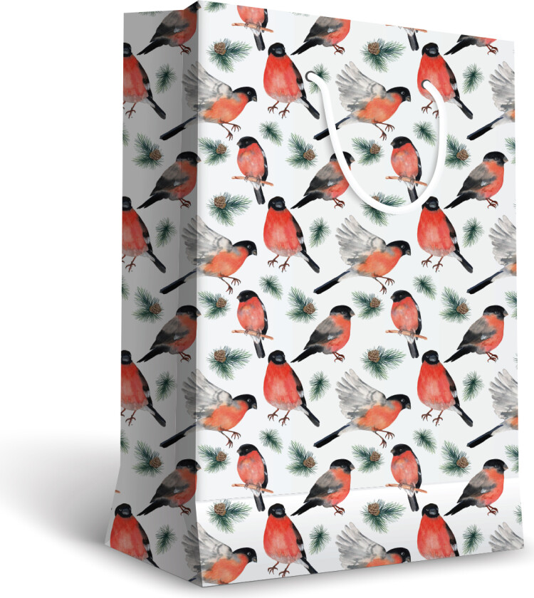 Gavepose dompap XS 11x14cm hvit