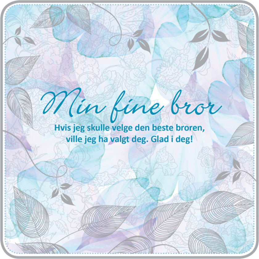 Kort doble Min fine bror