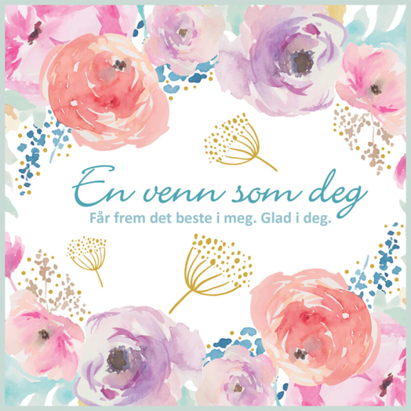 Kort doble En venn som deg