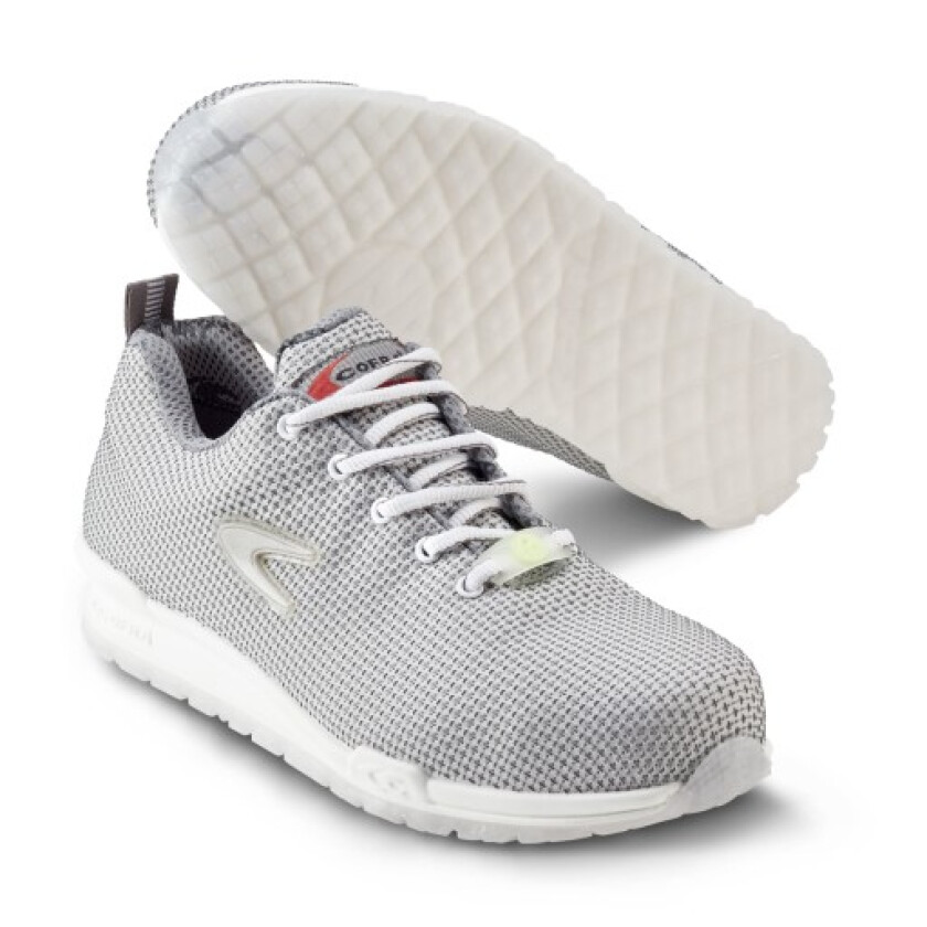 COFRA Hvite vernesko, 7200, ESD-godkjent, størrelse 47