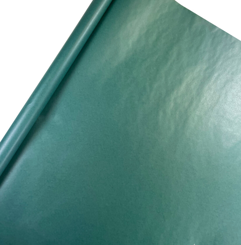 Gavepapir kraft 3m grønn