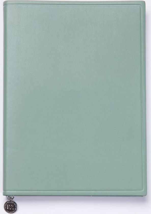 Notatbok soft cover PU A5 lysegrønn