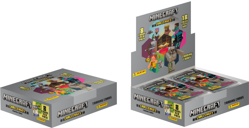 Samlekort Minecraft Challenge Booster