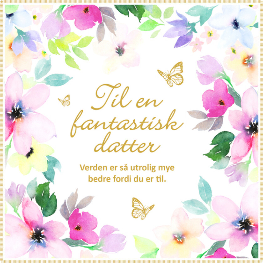 Kort doble Fantastisk datter