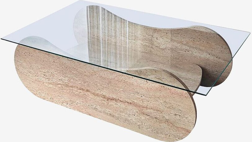 Salongbord-Brise, Beige