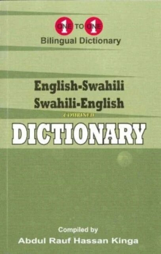 English-Swahili & Swahili-English One-to-One Dictionary (exam-suitable) av A Kinga