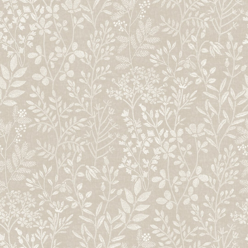 STOREYS KARUNA VINYLTAPET BLOMST BEIGE 10X0,53M