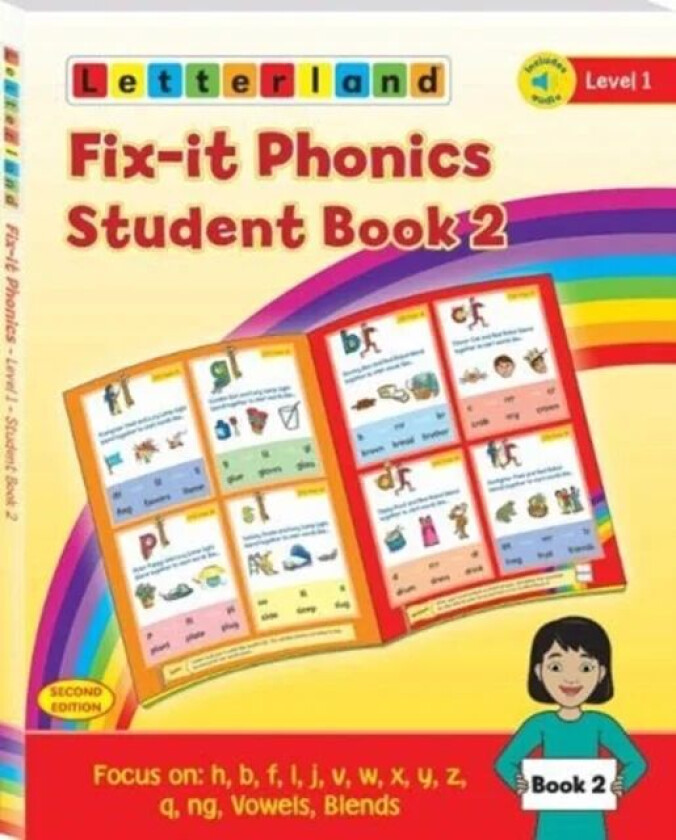 Fix-it Phonics - Level 1 - Student Book 2 (2nd Edition) av Lisa Holt