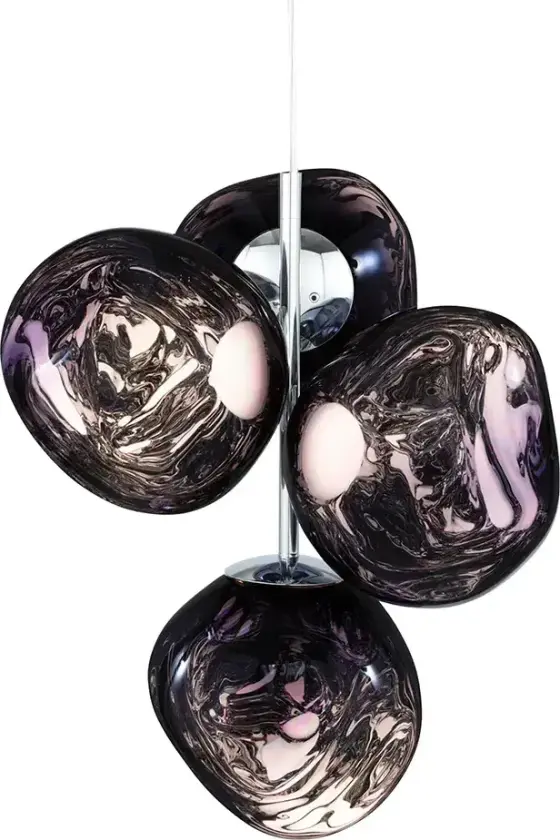 Melt Chandelier Mini Smoke LED