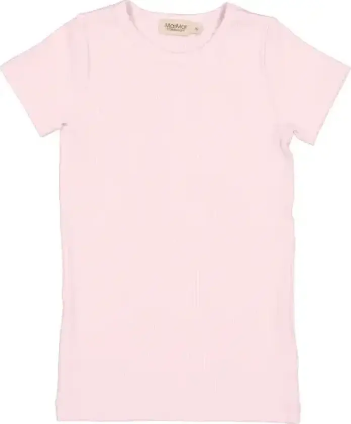 MarMar T-skjorte Modal Fine Rib Tago Lys Rosa