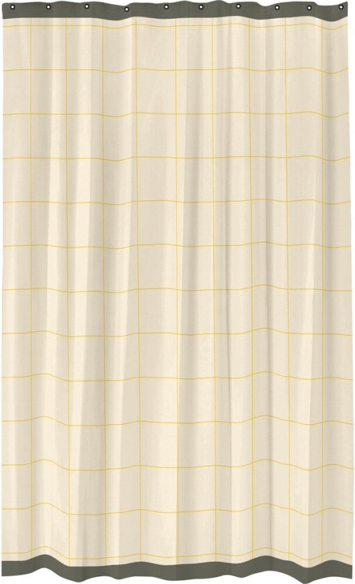 Mesh dusjforheng 150x200 cm Yellow