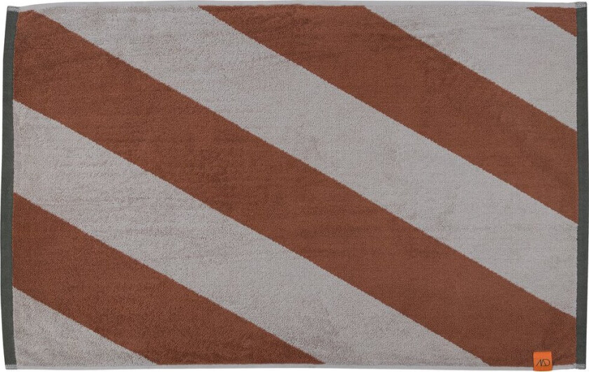 Diagonal baderomsmatte 50x80 cm Brick