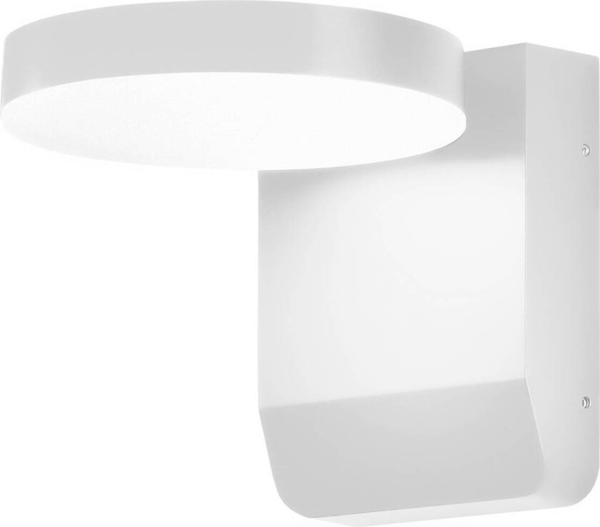 LED-vegglampe CMD 9112, hvit, bredde 16 cm, CCT, IP54