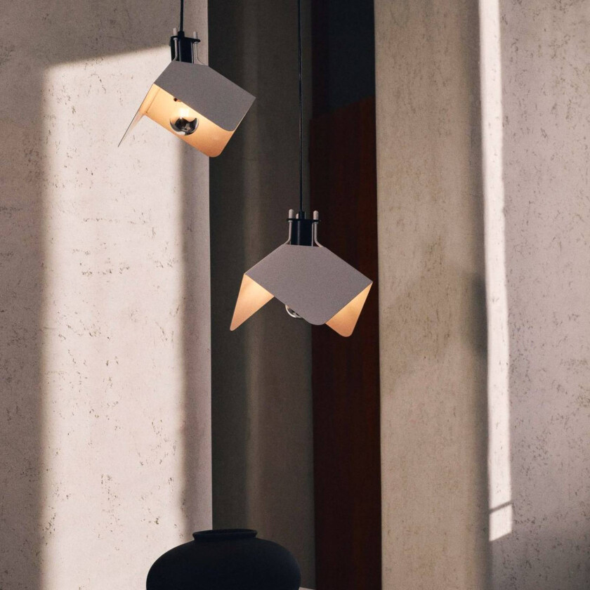 hengelampe Triedo, hvit, lengde 29 cm, metall