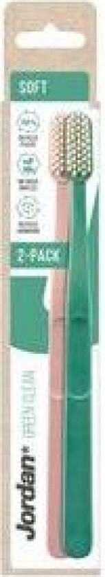 Bilde av Green Clean Tannbørste Soft - 2 stk.