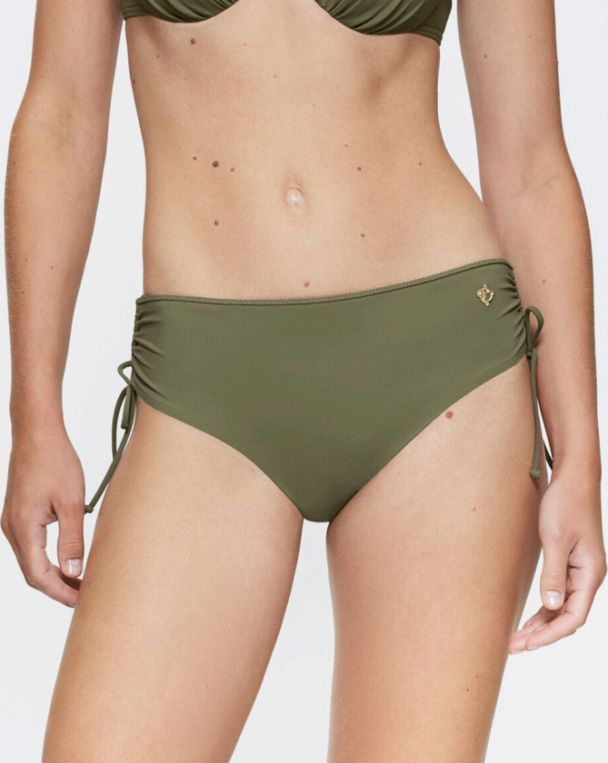 Summer Twist midi bikinitruse, grønn, Størrelse: 44, Kvinner