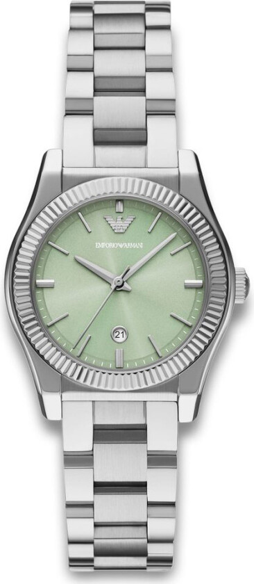 Emporio Armani Federica AR11656 - Kvarts - Sølv - Dameklokker - Rustfritt stål - ledd m/pin - Mineral