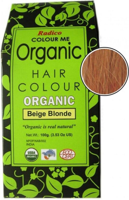 Colour Me Organic Beige Blonde Beige Blonde