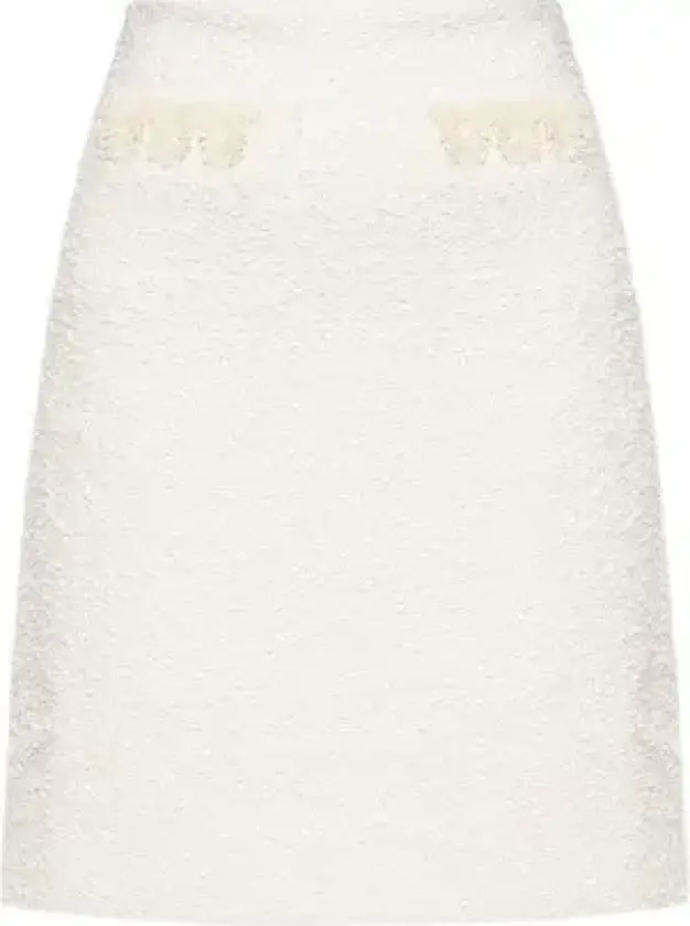 Dame, Skjørt, Beige, S