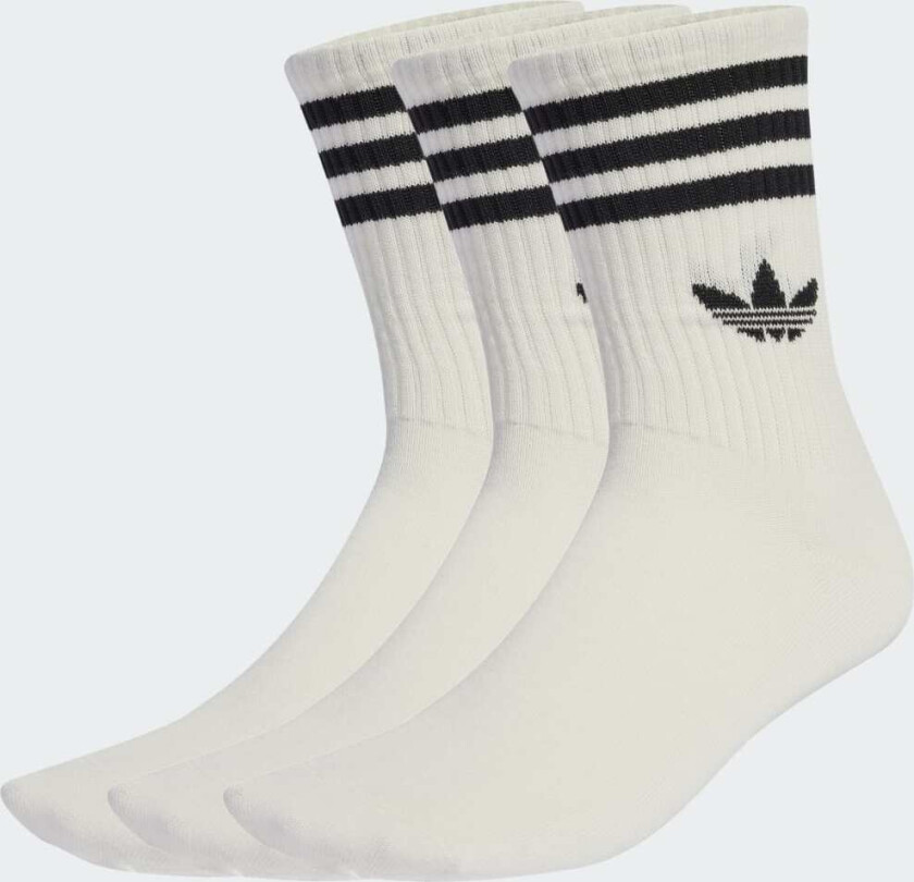 3-Stripes Crew Sokker, 3 par
