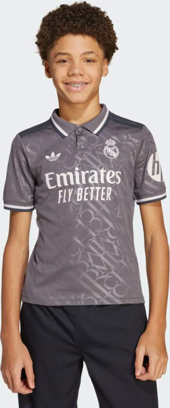 Real Madrid Tredjedrakt 2024/25 Barn - adidas, størrelse 128 cm