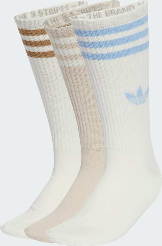 3-Stripes High Crew Sokker, 3 par
