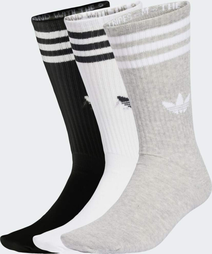 3-Stripes High Crew Sokker, 3 par