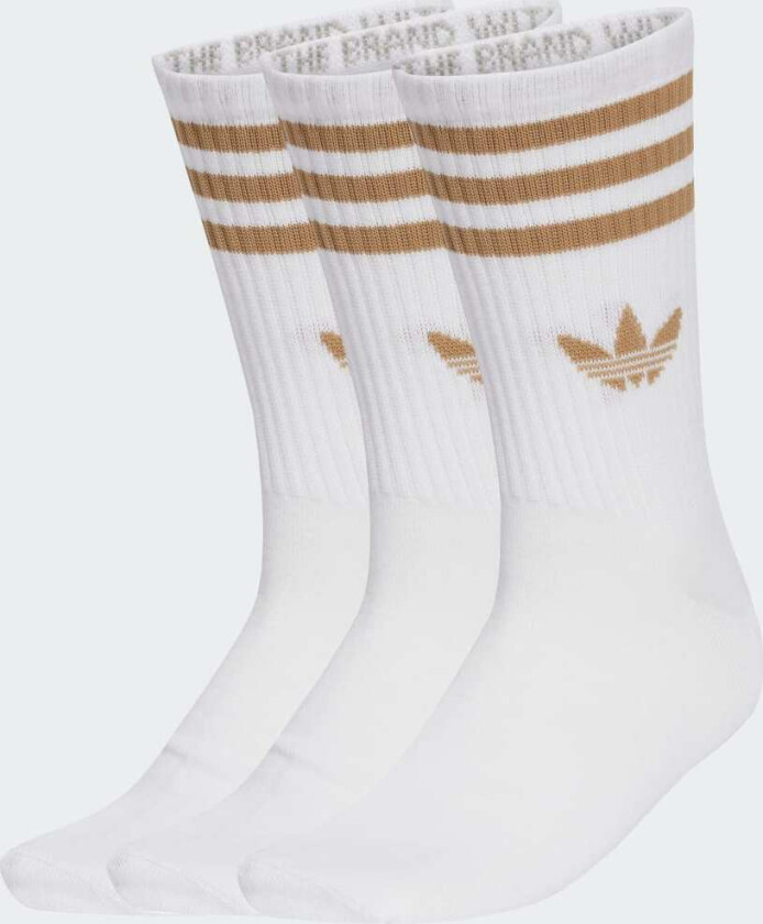 3-Stripes Crew Sokker, 3 par