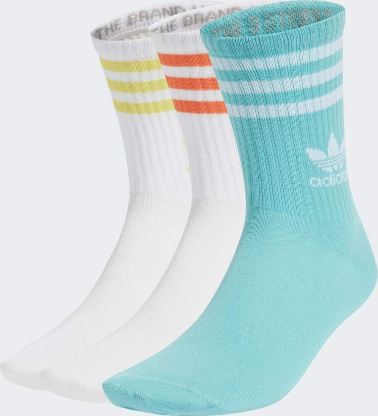 Mid Cut Crew sokker, 3 par