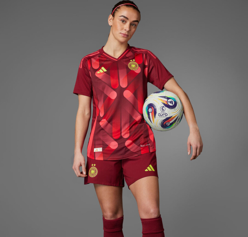 Tyskland Bortedrakt Kvinne Em 2025 Authentic Kvinner - adidas, størrelse XX-Small