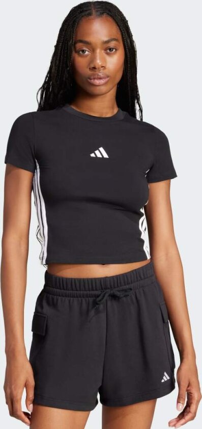 Essentials 3-Stripes Slim Baby T-skjorte