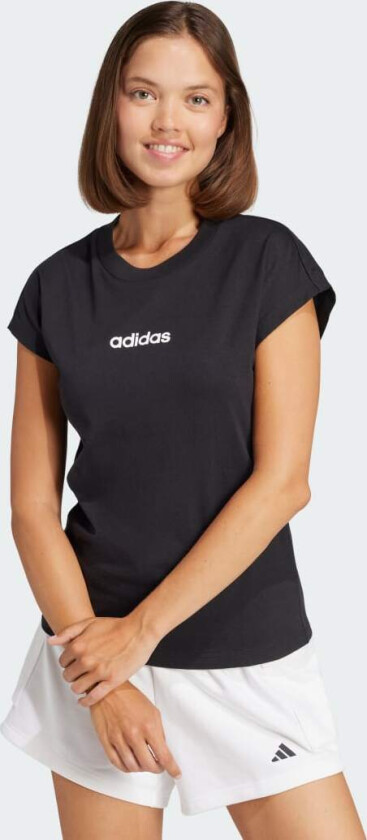 Essentials Linear Cotton T-skjorte