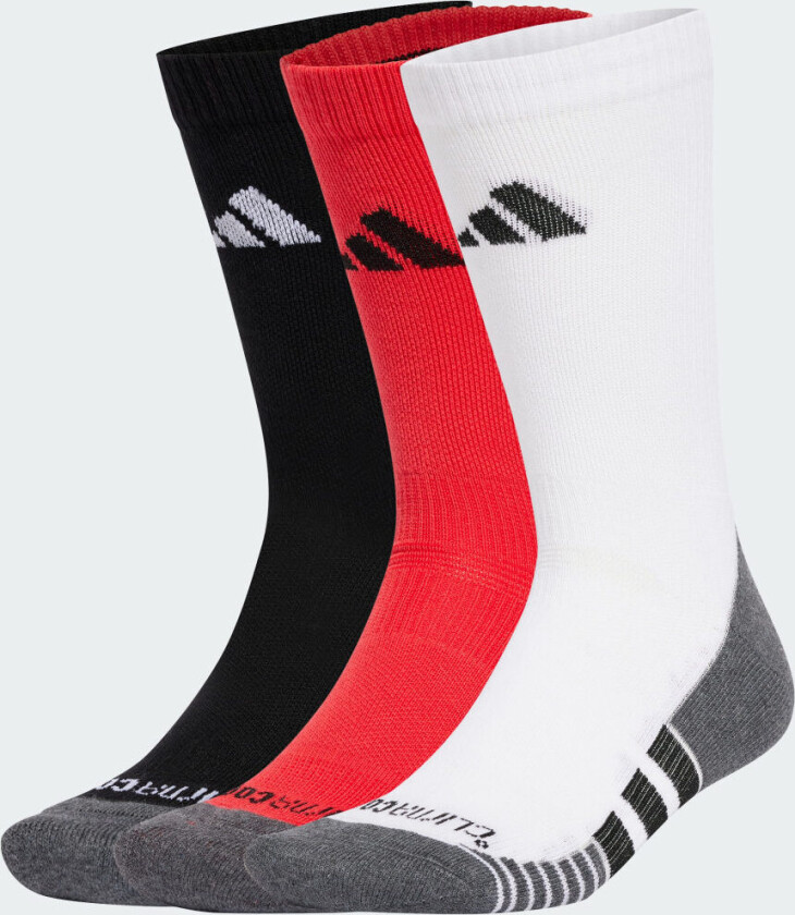 Performance CLIMACOOL Cushioned Crew Sokker, 3 par