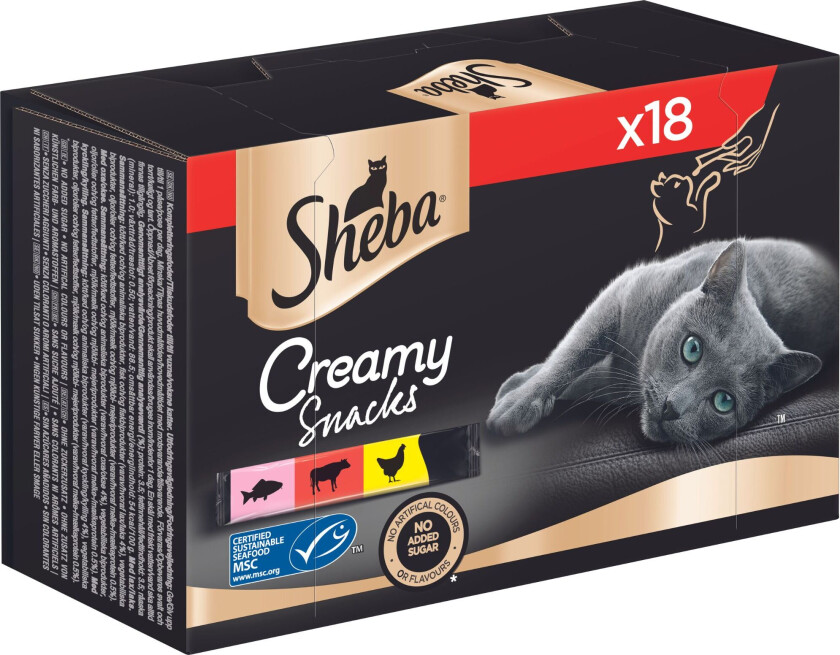 Creamy Snacks Multipack - 18 x 12 g