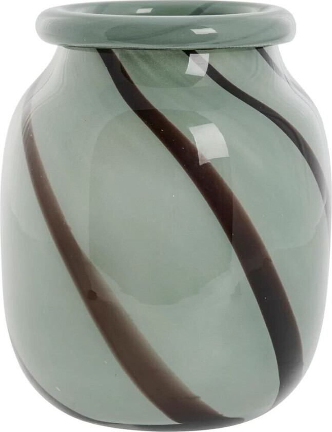 Marena vase Ø16 cm Green-black