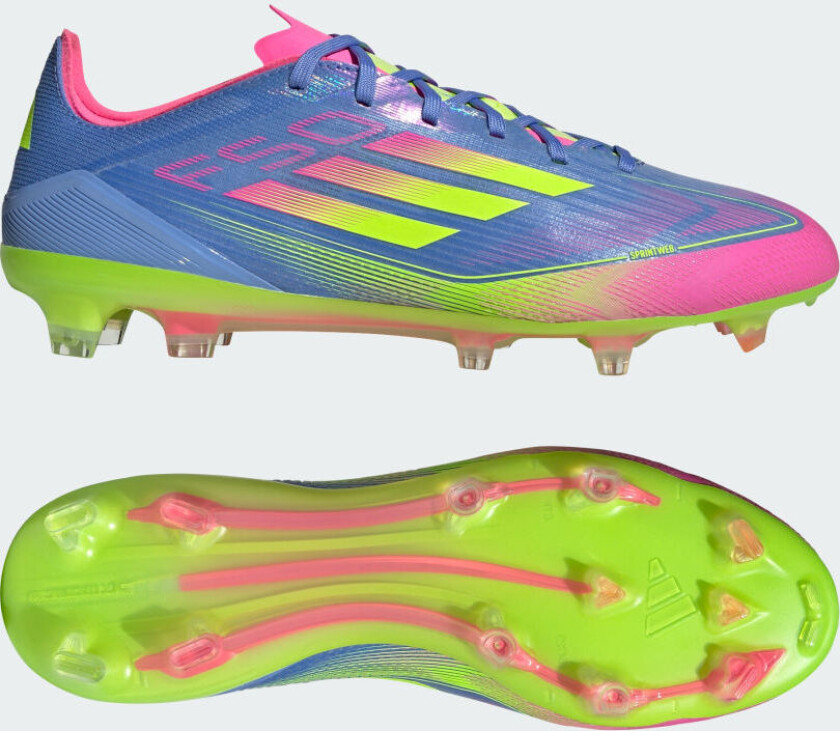 F50 Pro FG Celestial Victory - Blå fusjon/Sitron/Lucid Pink - Gress (FG), størrelse 48