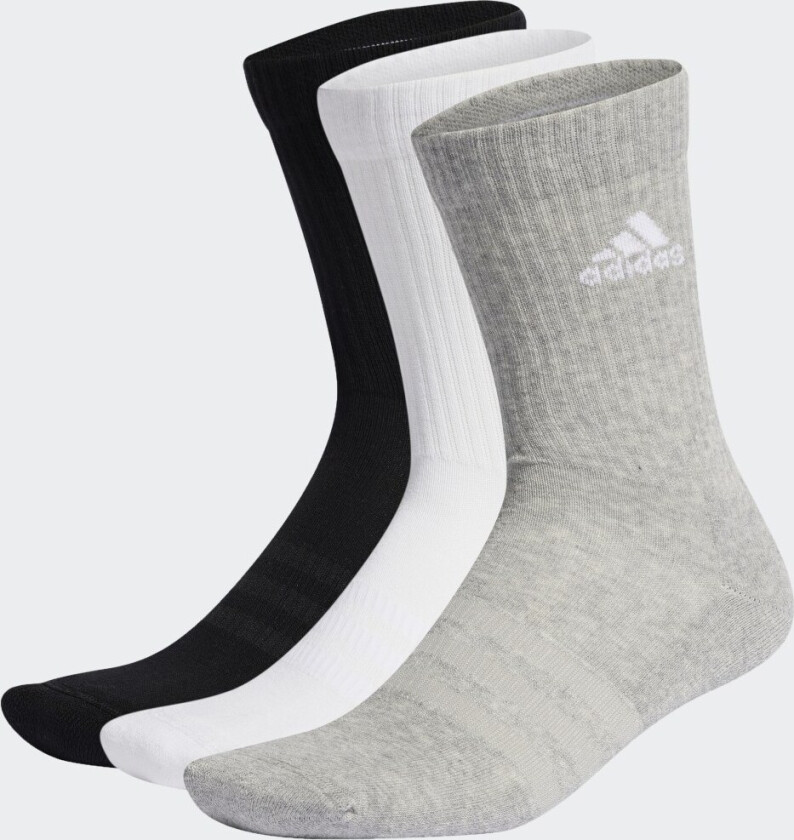 Cushioned Crew Sokker, 3 par