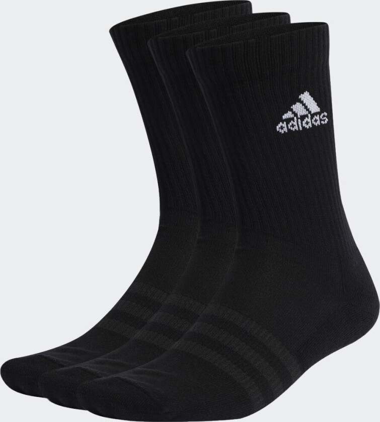 Cushioned Crew Sokker, 3 par