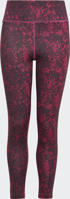 AEROREADY Animal-Print Optime 7/8 High-Rise Pocket Tights