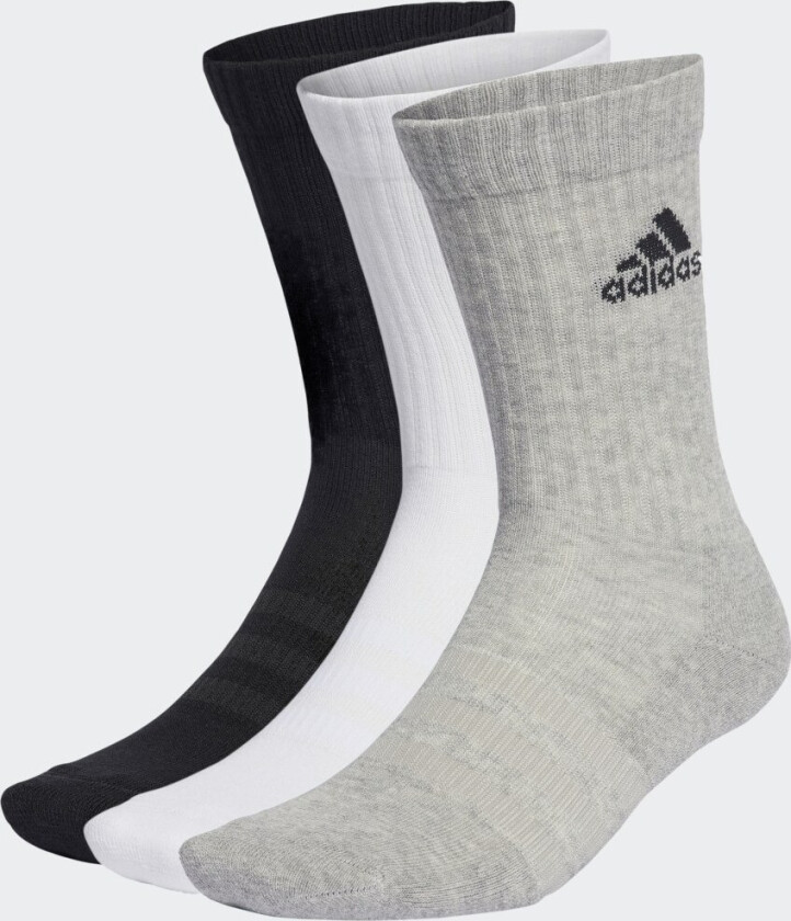 Cushioned Crew Sokker, 3 par