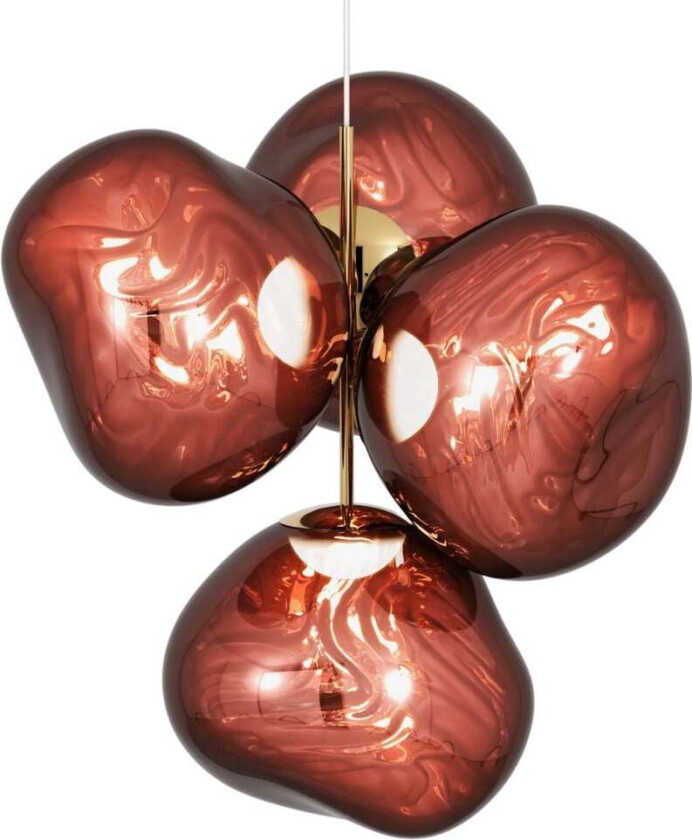 Melt Chandelier Small Copper LED