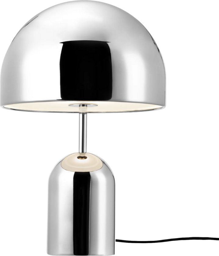 Bell Table Silver LED