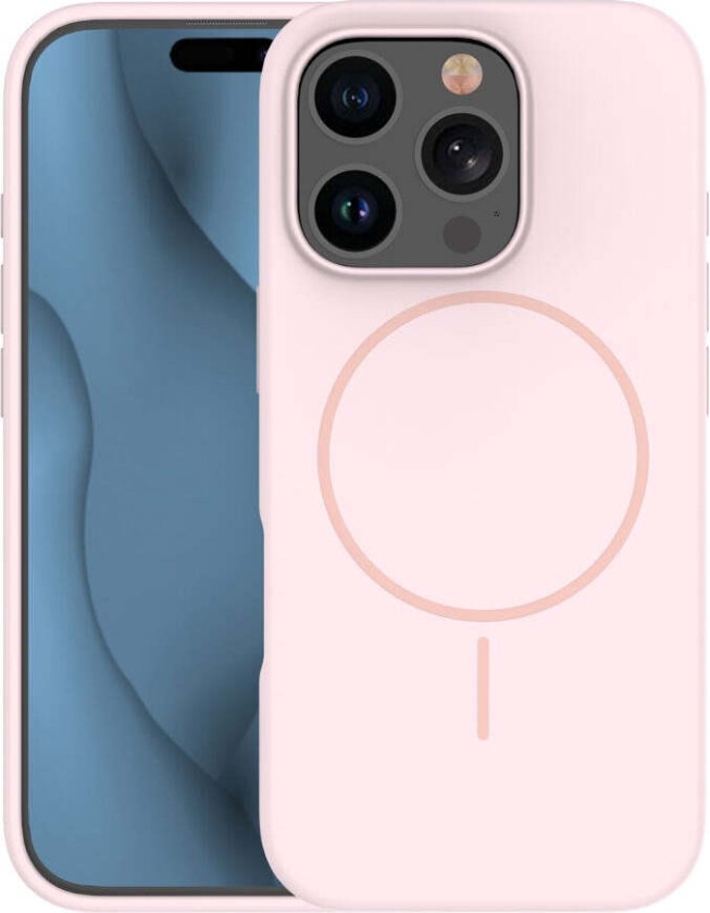 iPhone 12/12 Pro Silicone Thin Deksel - MagSafe Kompatibel - Rosa