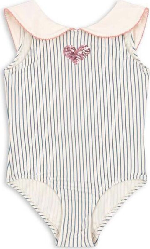 Gina badedrakt til baby og barn, Blue Stripe